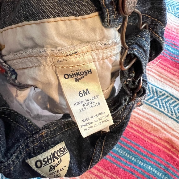 Oshkosh Ruffle Denim Jumper - Picture 3 of 3